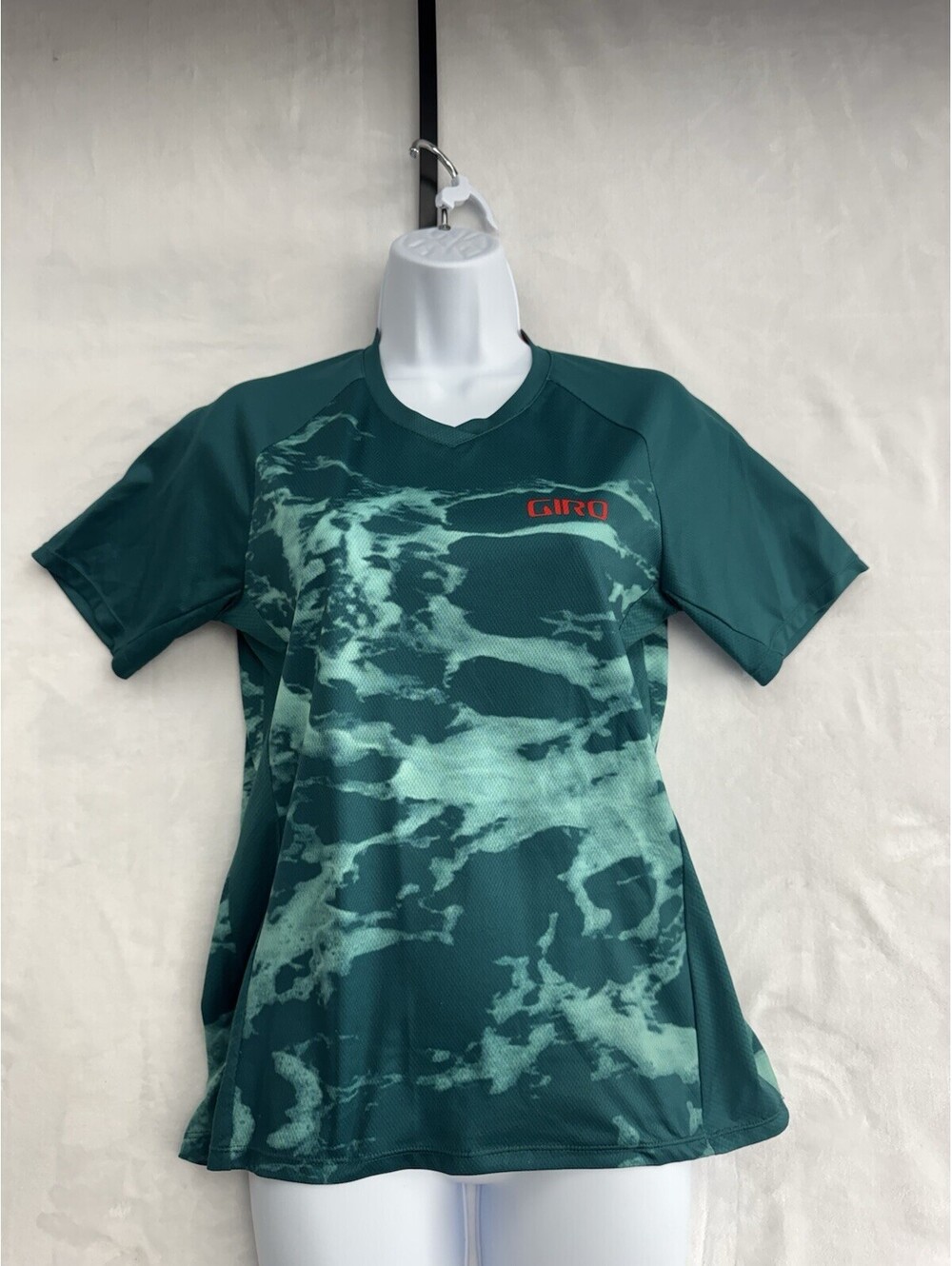 Giro Renew Series Womens Small Cycling Jersey Green Bike Activewear Race Shirt